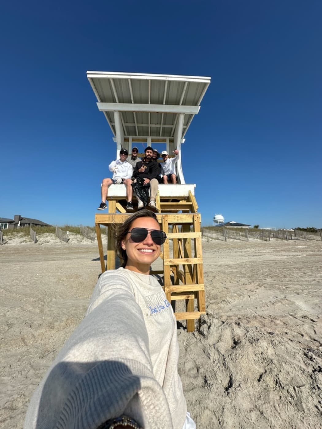 Ohanafy team members at a local beach cleanup